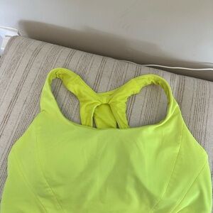 lululemon athletica Yellow Sports Bra